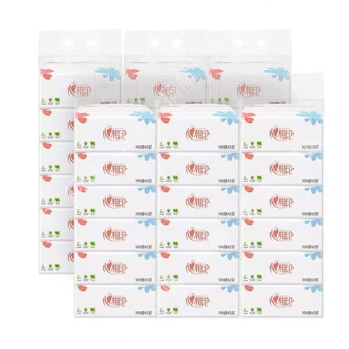 RDT100心相印商务经典系列二层塑装纸面巾（72包） - 图3