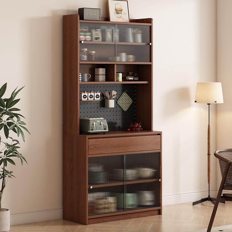 中古复古风餐边柜靠墙一体家用厨房客厅多功能咖啡酒柜置物架橱柜,淘宝优惠券,粉丝福利购,淘宝优惠卷