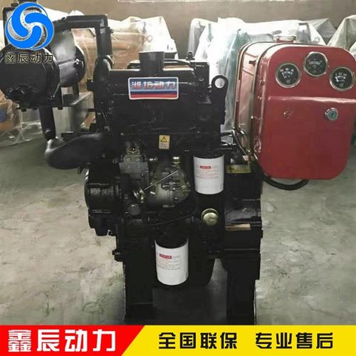 鑫辰船用ZH2105C柴油机双缸水冷船用26kw发动机带皮带轮 - 图1