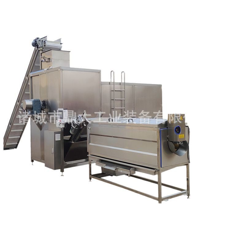 The intelligent steam peeling machine system automatically identifies raw materials and increases the peeling efficiency by 60%. Commercial grade equipment