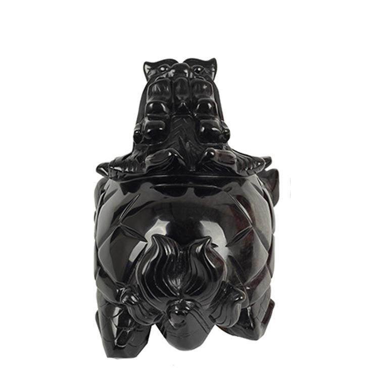 黑曜石龙龟摆件家居装饰书桌酒柜装饰,淘宝优惠券,粉丝福利购,淘宝优惠卷