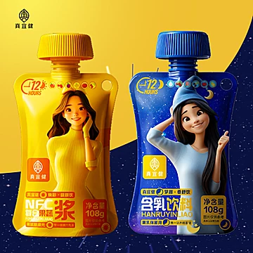 真宜健双娇系列女士款原浆果蔬泥108g*2袋[10元优惠券]-寻折猪