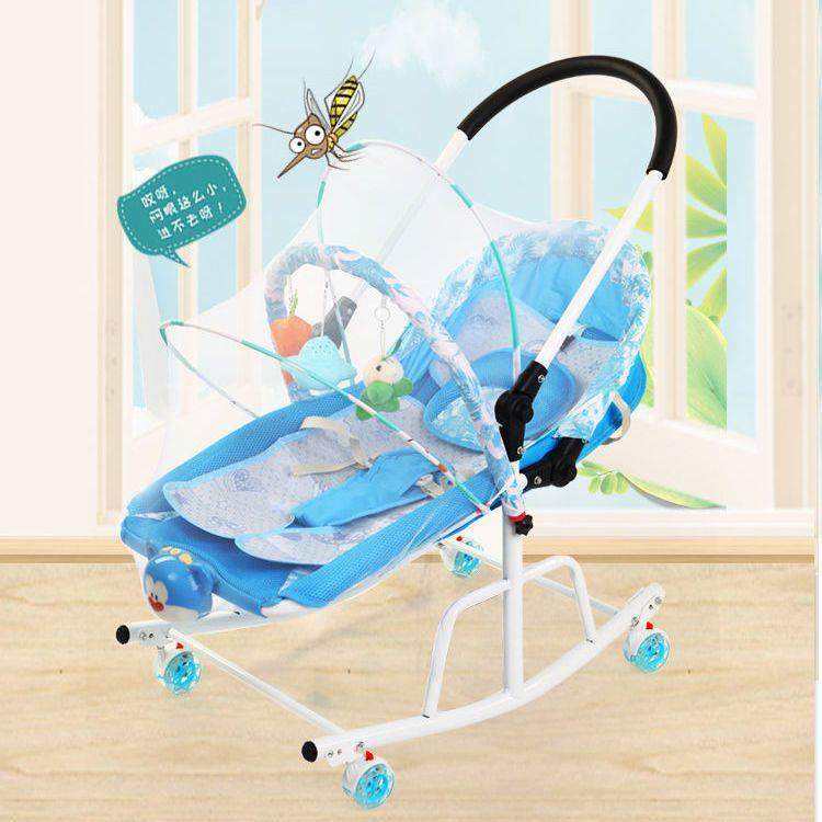 婴儿摇摇椅安抚椅躺椅摇篮车多功能宝宝摇篮床可推坐哄睡哄娃商贸,淘宝优惠券,粉丝福利购,淘宝优惠卷