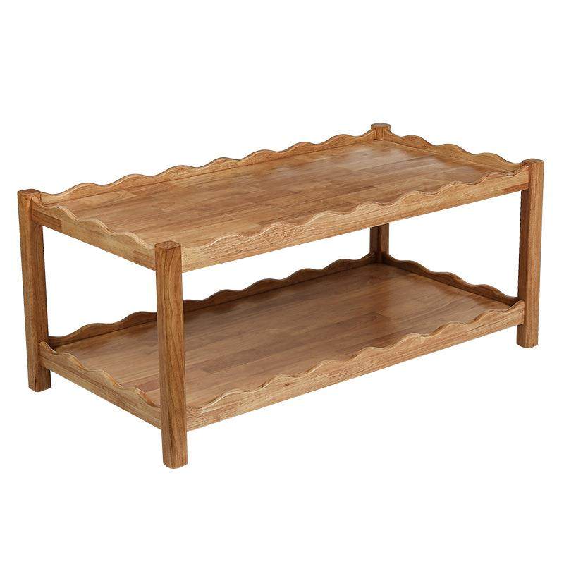 茶几客厅家用小户型实木腿新款一体茶桌办公室简易桌子长方形中式,淘宝优惠券,粉丝福利购,淘宝优惠卷