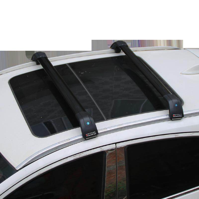 适用比亚迪宋DM横杠载重行李架行李框车顶行李箱免打孔铝合金带锁,淘宝优惠券,粉丝福利购,淘宝优惠卷