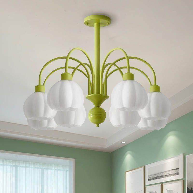 法式灯奶油南瓜客厅灯简约现代大气吊灯中古卧室灯餐厅田园意式灯,淘宝优惠券,粉丝福利购,淘宝优惠卷