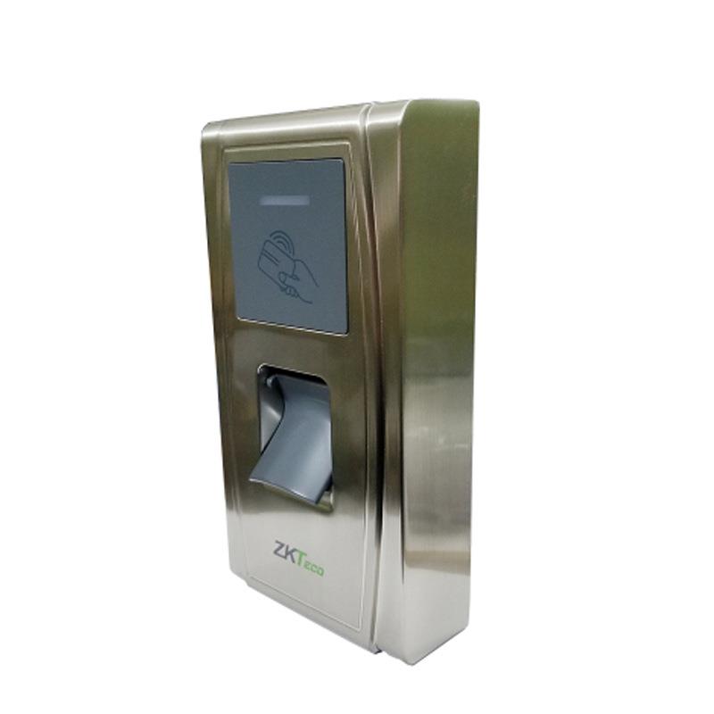 Zhongkong MA300 metal outdoor waterproof fingerprint card access control and attendance all-in-one machine outdoor rainproof electromagnetic plug lock