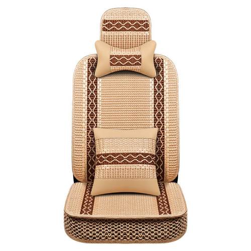 五菱宏光s3ss1宏光6430座套全包连体七座专用四季麻冰丝坐垫套 - 图3