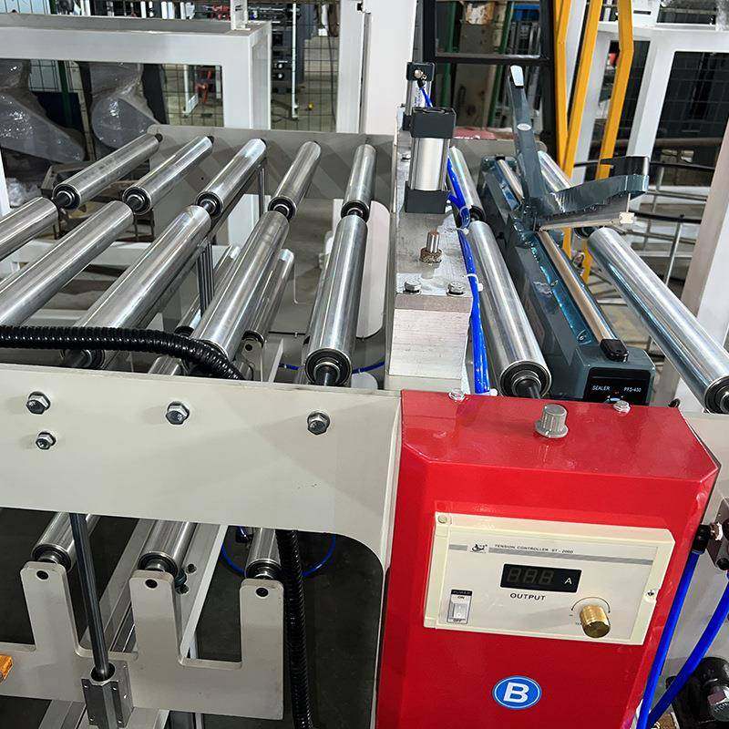 全自动高速背心袋制袋机热封500X2高速单道双通道背心袋制袋机,淘宝优惠券,粉丝福利购,淘宝优惠卷