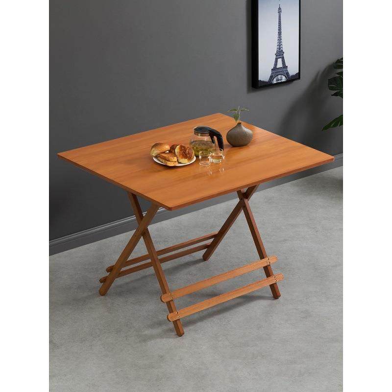 折叠桌餐桌椅组合便携竹实木吃饭方圆桌子现代简约家用休闲,淘宝优惠券,粉丝福利购,淘宝优惠卷