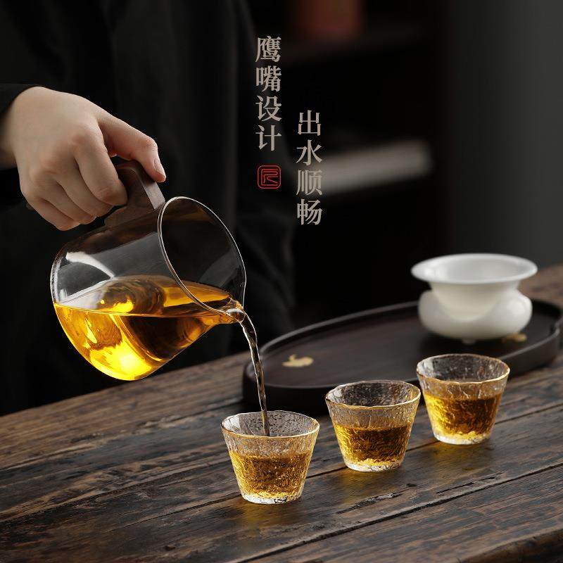 玻璃公道杯一体茶漏套装耐热透明泡茶杯过滤功夫分新品,淘宝优惠券,粉丝福利购,淘宝优惠卷
