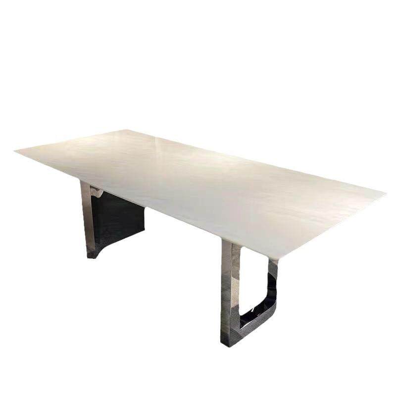 现代简约餐桌卡里冰玉大理石简约别墅餐桌奢石轻奢餐椅家用桌子,淘宝优惠券,粉丝福利购,淘宝优惠卷