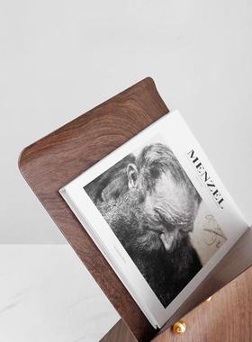 代轻奢金属杂志架VQE书报架现摆件房书样板间收纳架售大楼厅软装