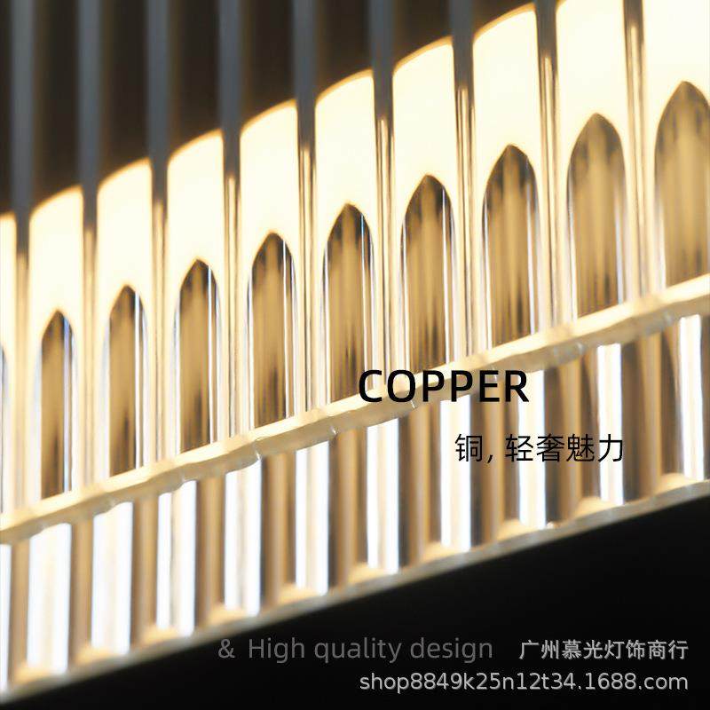 餐厅灯极简玻璃吧台岛台吊线长灯XYK现代轻奢一字条办吊灯公室书,淘宝优惠券,粉丝福利购,淘宝优惠卷