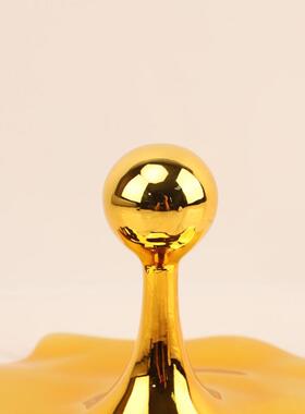 北欧意抽树象镀脂水滴摆件客1072厅卧室玄关电视柜样板电房创家居