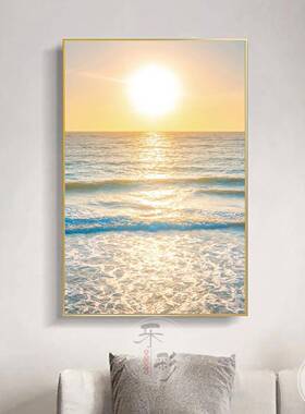海、海、水、海、水、画、墙挂装饰画、客厅、餐厅、入口画、水景
