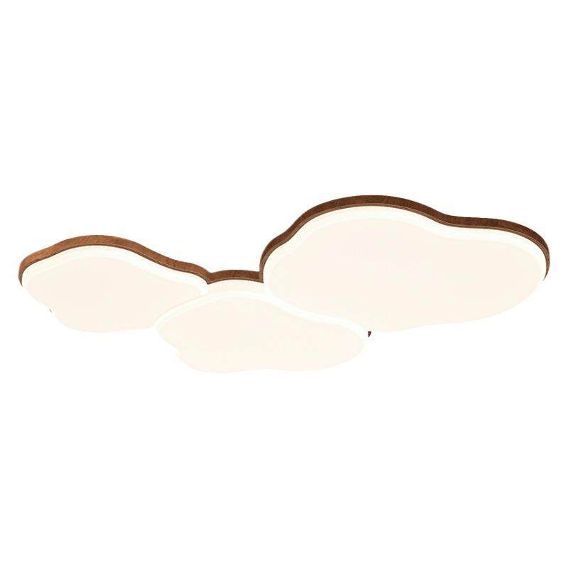 胡桃木纹色吸顶灯全光谱护眼卧室餐厅吊灯全屋组合套餐智能超亮,淘宝优惠券,粉丝福利购,淘宝优惠卷