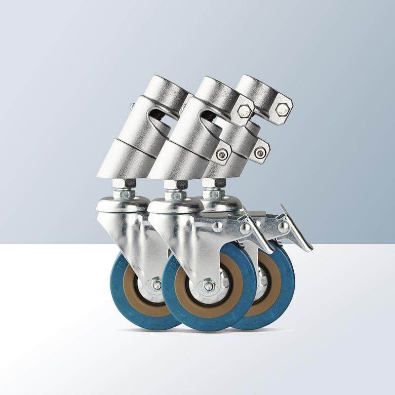 摄影魔术腿万向脚轮转轮C型架轮子摄影棚套管带刹车不锈钢灯架顶,淘宝优惠券,粉丝福利购,淘宝优惠卷