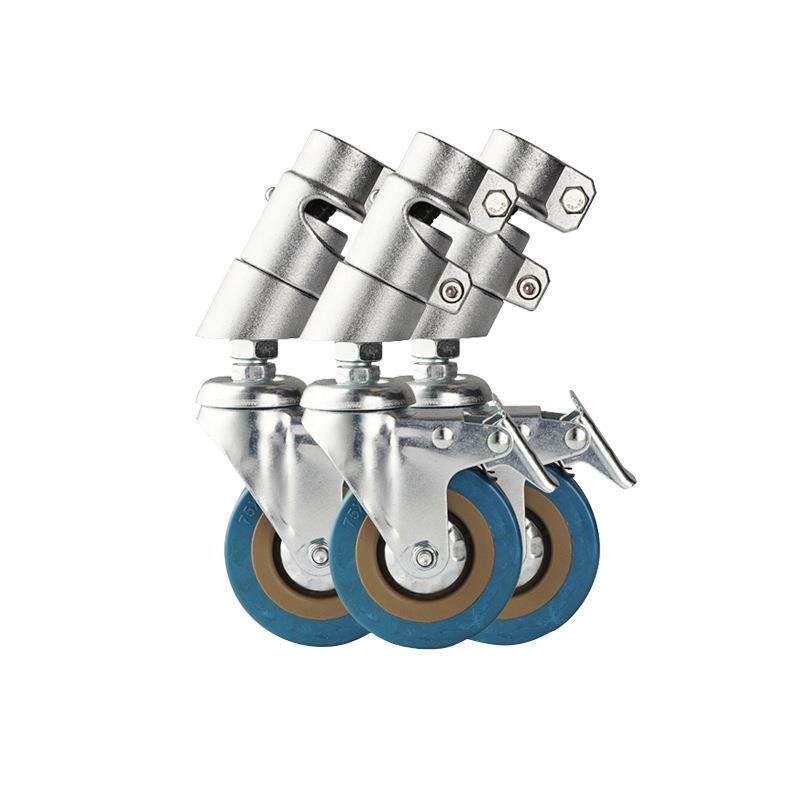 摄影魔术腿万向脚轮转轮C型架轮子摄影棚套管带刹车不锈钢灯架顶,淘宝优惠券,粉丝福利购,淘宝优惠卷