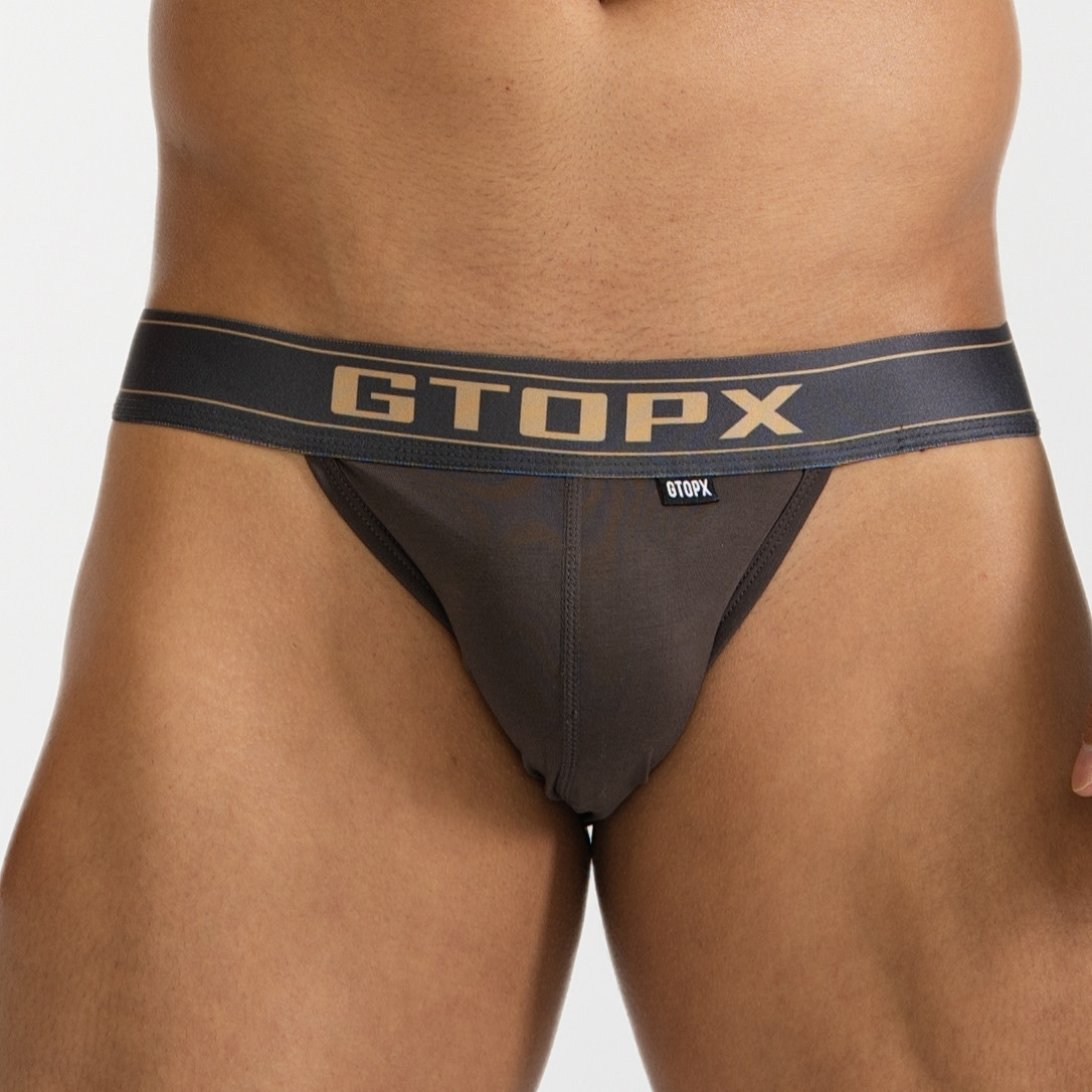 GTOPX MAN男士棉质高叉薄款单层三角裤 U凸吸汗透气低腰性感内裤,淘宝优惠券,粉丝福利购,淘宝优惠卷