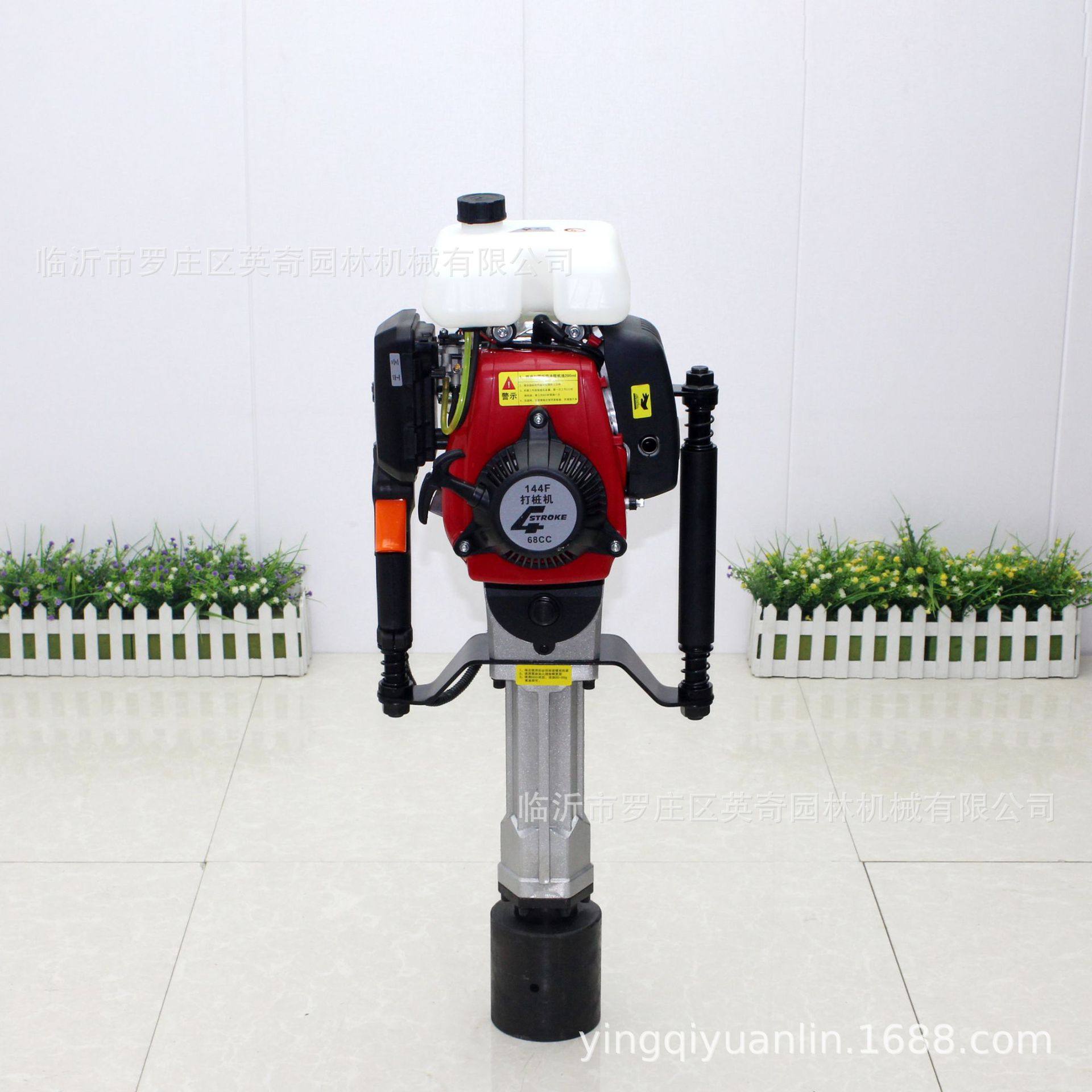 英奇 汽油打桩机建筑工程铁路三角桩农场护栏抢险木桩钢管打桩机,淘宝优惠券,粉丝福利购,淘宝优惠卷