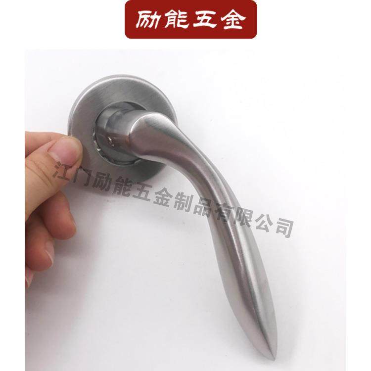 304拉丝不锈钢精铸实心门把手室内卧室房间木门分体锁执手,淘宝优惠券,粉丝福利购,淘宝优惠卷