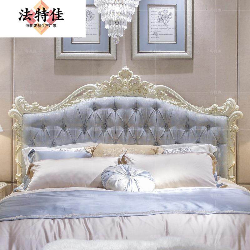 意大利法式床新古典实木雕花公主床大户型主卧欧式别墅结婚双人床,淘宝优惠券,粉丝福利购,淘宝优惠卷