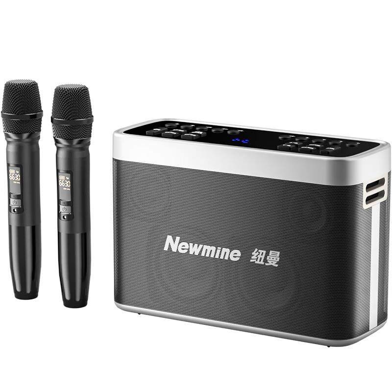 纽曼N505话筒音箱家庭ktv音响套装家用音箱手提双话筒K歌麦克风,淘宝优惠券,粉丝福利购,淘宝优惠卷