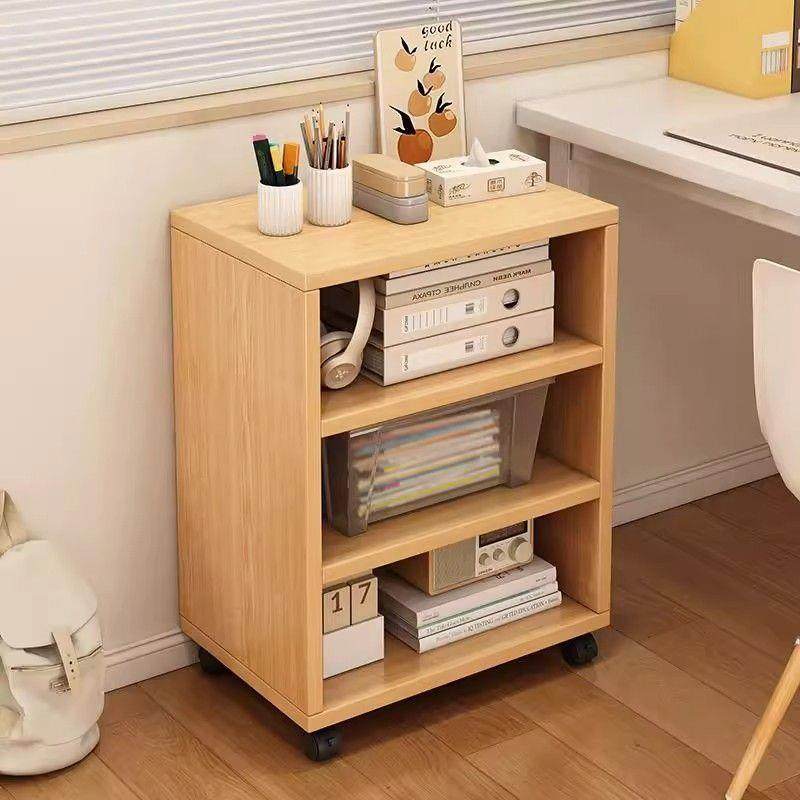 可移动边柜办公室桌下收纳柜书柜落地置物架沙发侧边柜带轮小柜子,淘宝优惠券,粉丝福利购,淘宝优惠卷