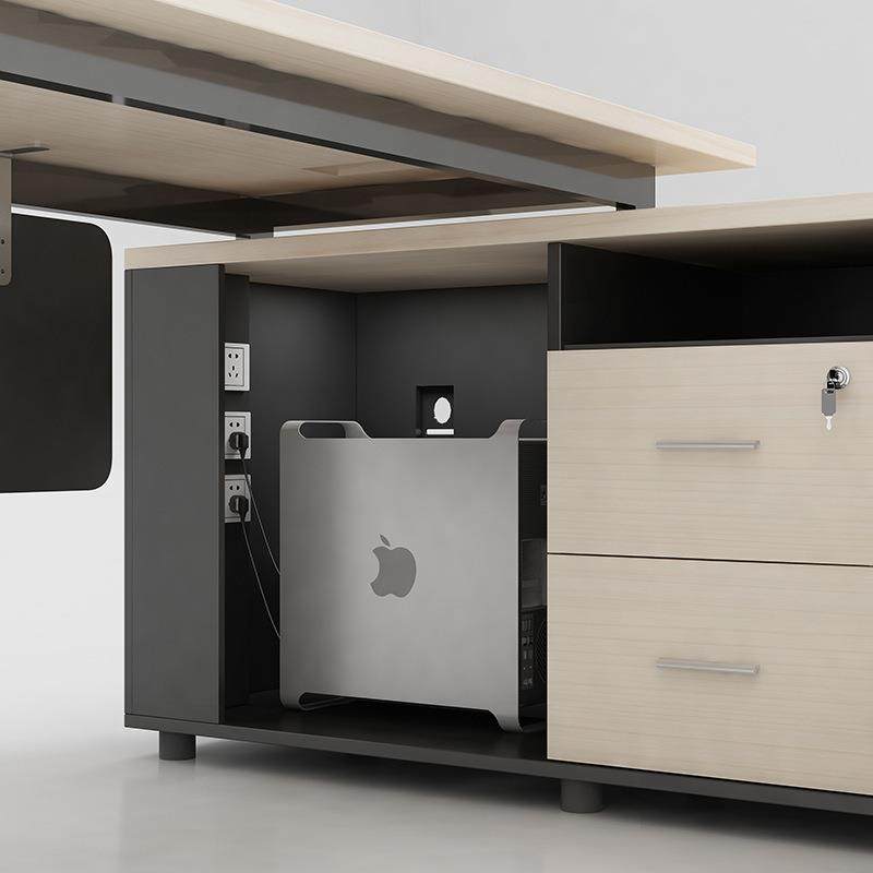 老板桌简约现代时尚办公桌椅组合大班台主管经理桌家具单人桌子,淘宝优惠券,粉丝福利购,淘宝优惠卷