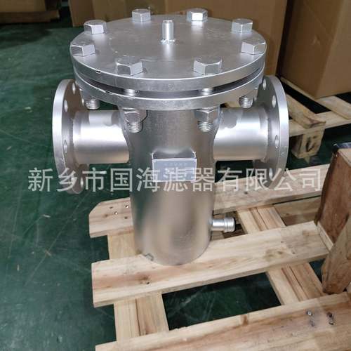 不锈钢快开篮式过滤器工业污水处理法兰直通式过滤器DN150量大优 - 图2