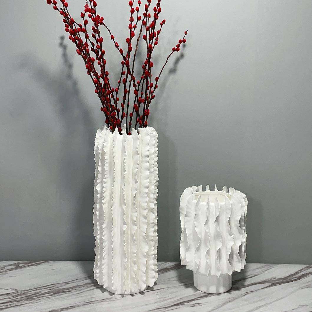 花瓶极简现代轻奢银色玻璃层叠花器客厅餐桌样板房售楼处饰品摆件,淘宝优惠券,粉丝福利购,淘宝优惠卷