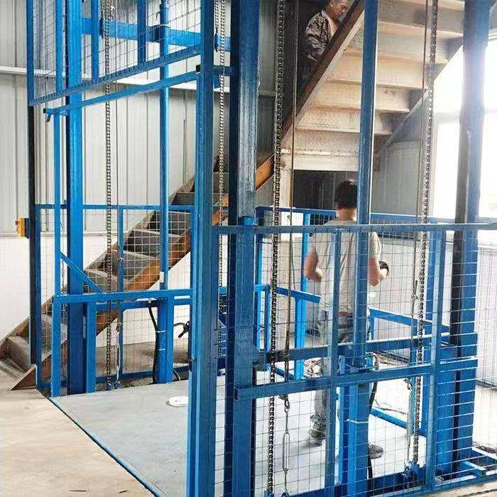 济南天越小型电动液压固定导轨升降平台厂房简易液压货梯,淘宝优惠券,粉丝福利购,淘宝优惠卷