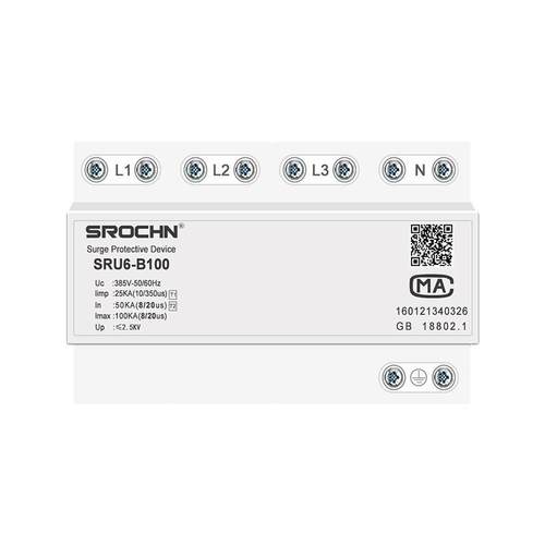 硕瑞防雷电涌保护避雷器12.5/15/25KA（10/350us)T1 一级浪涌保护 - 图3