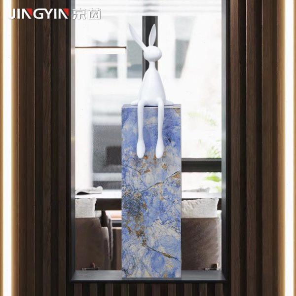 大理石底座酒店会所雕塑摆台客厅玄关电视柜沙发旁摆件基座石墩,淘宝优惠券,粉丝福利购,淘宝优惠卷