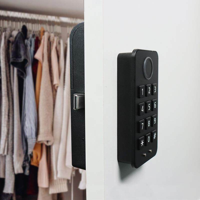F057指纹密码组合柜锁公共寄存柜衣柜文件柜锁家用储物柜指纹锁,淘宝优惠券,粉丝福利购,淘宝优惠卷