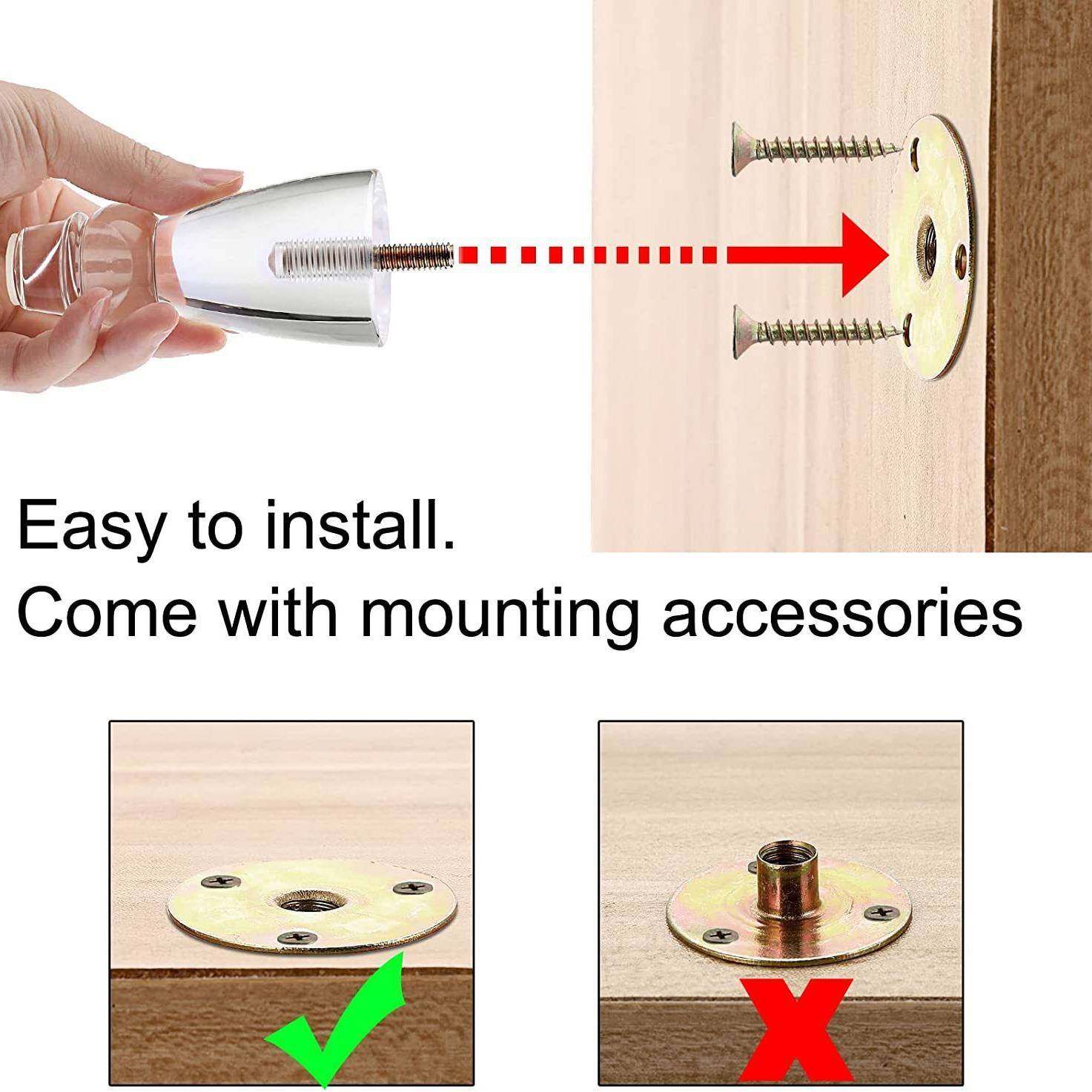 沙发脚亚克力透明水晶脚床脚支撑脚加高橱柜脚金属桌脚,淘宝优惠券,粉丝福利购,淘宝优惠卷
