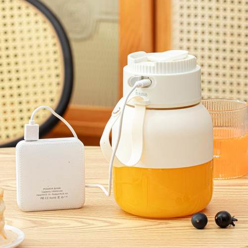 小型榨汁机便携式家用多功能充电榨汁杯迷你果汁杯果蔬电动吨吨杯 - 图2