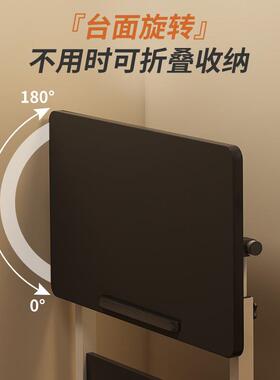 可折叠移动小桌子学生可升降办公桌电脑写字桌床边家用学习桌