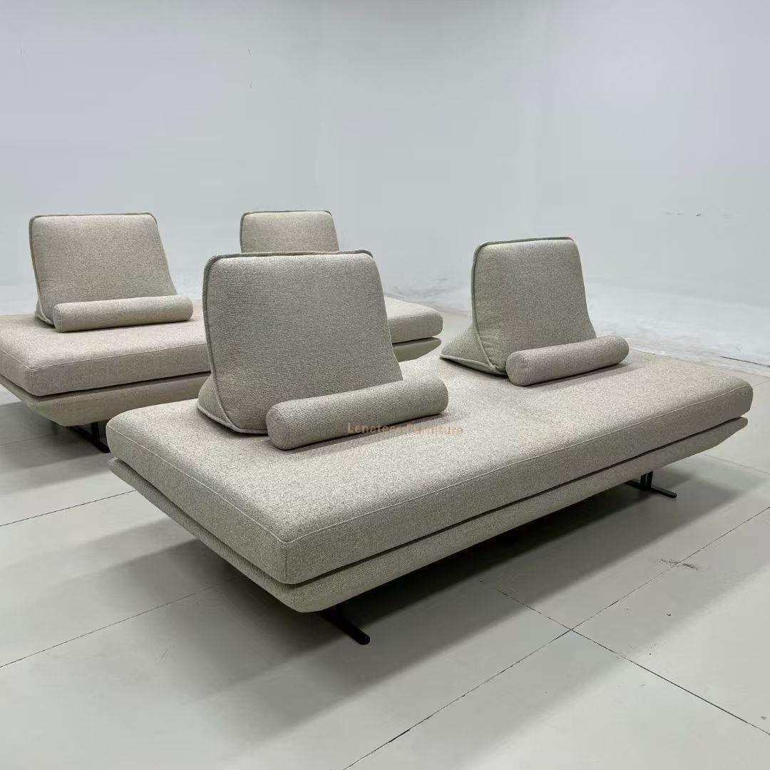 床尾榻打坐沙发布艺榻榻米靠背活动意式网红家具酒店大堂休闲座椅,淘宝优惠券,粉丝福利购,淘宝优惠卷