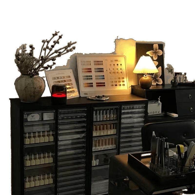 平底美甲店收纳烘磨具柜A文件柜抽焙4屉式OWV甲油胶罐装家柜具抽,淘宝优惠券,粉丝福利购,淘宝优惠卷