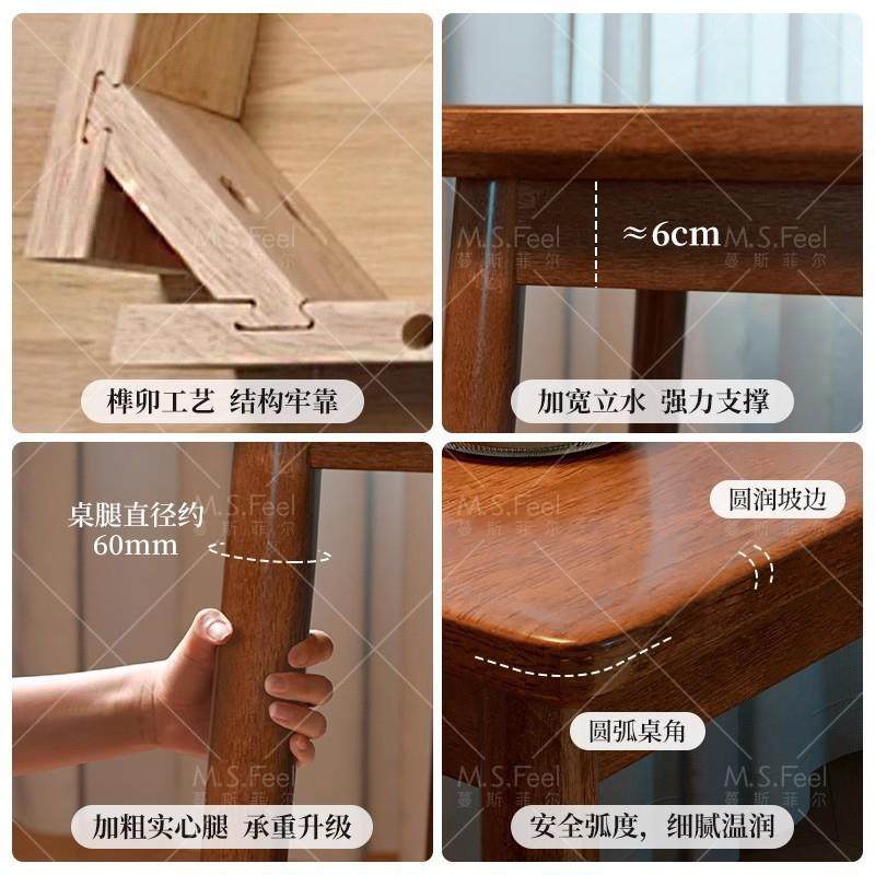 双人电脑桌家用卧室靠墙办公桌子工作台学生长条学习桌全实木书桌,淘宝优惠券,粉丝福利购,淘宝优惠卷