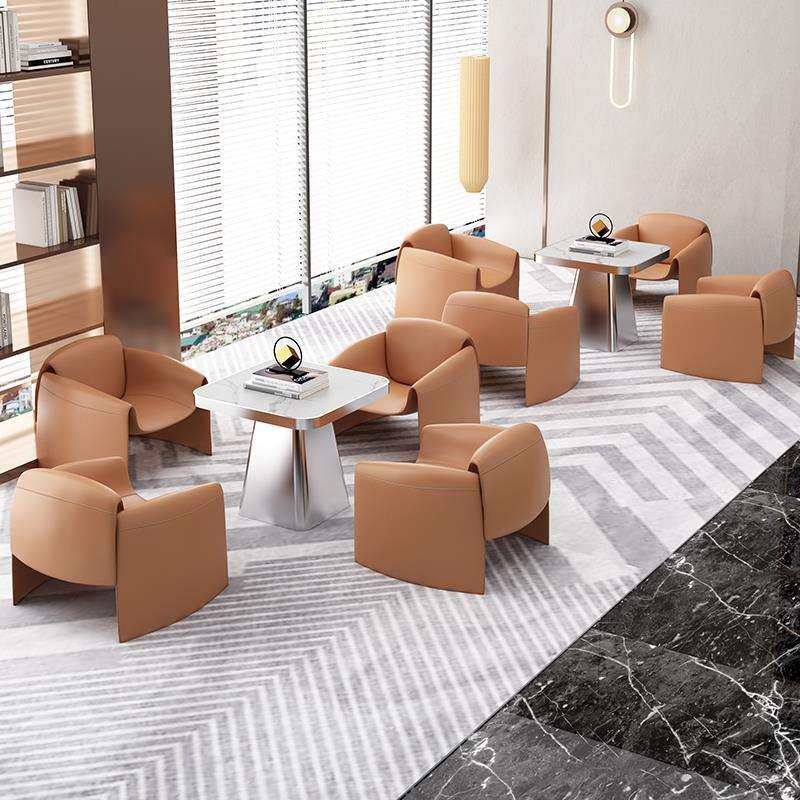 售楼处部洽谈桌椅组合轻奢休息区休闲简约会客区商务接待沙发,淘宝优惠券,粉丝福利购,淘宝优惠卷