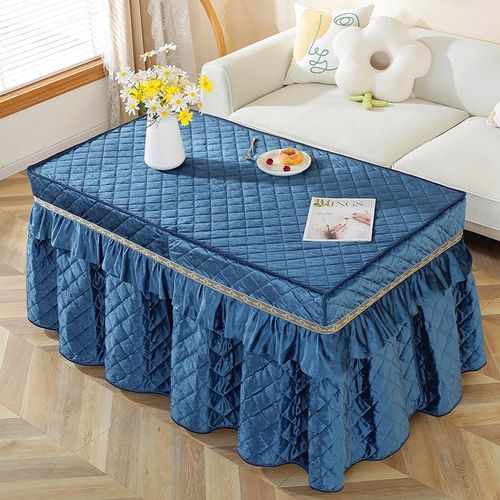 2024新款加厚烤火桌子罩套烤火桌烤火罩长方形电暖炉被取暖桌布 - 图2