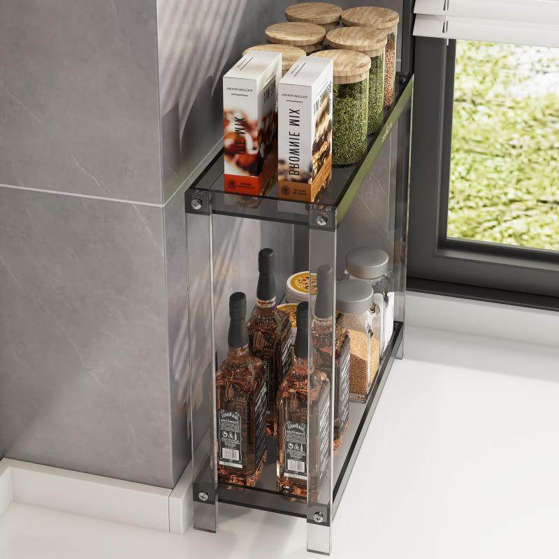 轻奢厨调房置物架桌面36141多窄功能调料隔层味品油多盐酱醋层收,淘宝优惠券,粉丝福利购,淘宝优惠卷