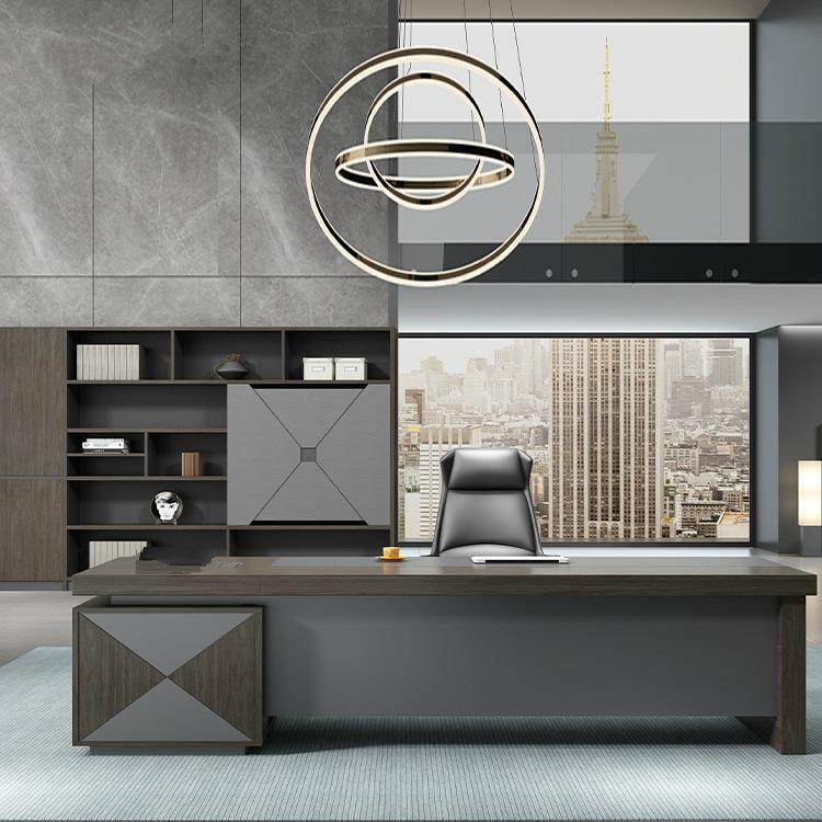 老MEKIA-品板大办公桌简约现代总裁经主管桌椅奢组合轻理气班,淘宝优惠券,粉丝福利购,淘宝优惠卷