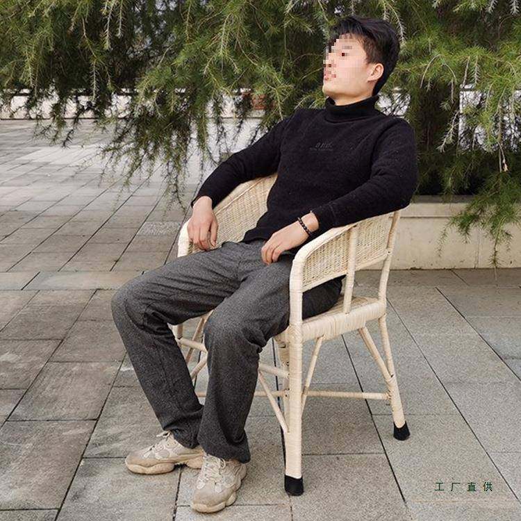 汉中真藤椅户子中老年藤老款单人闲阳台休外家用编竹圈椅985w&,淘宝优惠券,粉丝福利购,淘宝优惠卷