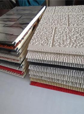 金属雕花保温板外墙装饰保温一体板聚氨酯集成房屋轻钢供应