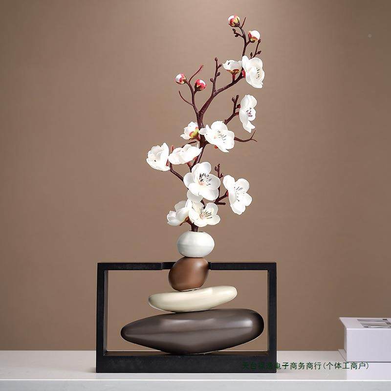 现代约花客厅装品高简颜值新款饰瓶新中式玄关电视柜97305摆件,淘宝优惠券,粉丝福利购,淘宝优惠卷