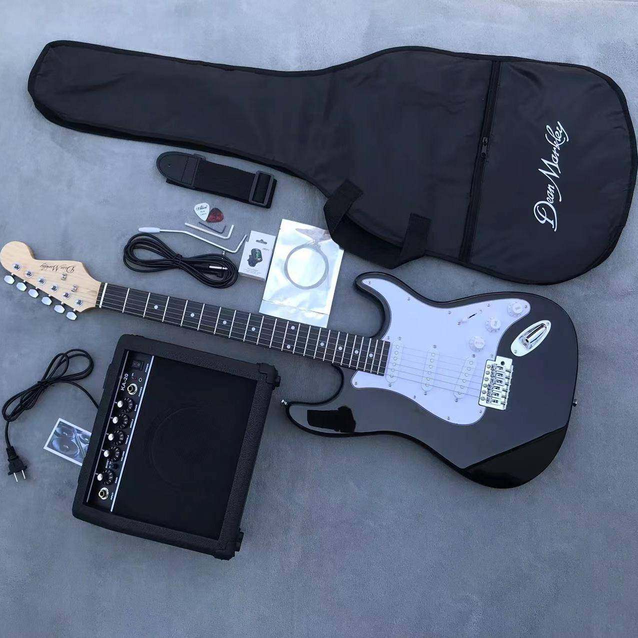 价初学他入门ST单34613摇电款吉音箱套装一单整套摇三单亮光黑色,淘宝优惠券,粉丝福利购,淘宝优惠卷